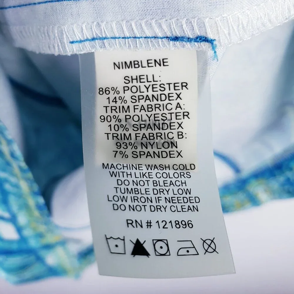 Title Nine Nimblene Dress Abstract Print size 2 Travel Sporty Active Pickleball